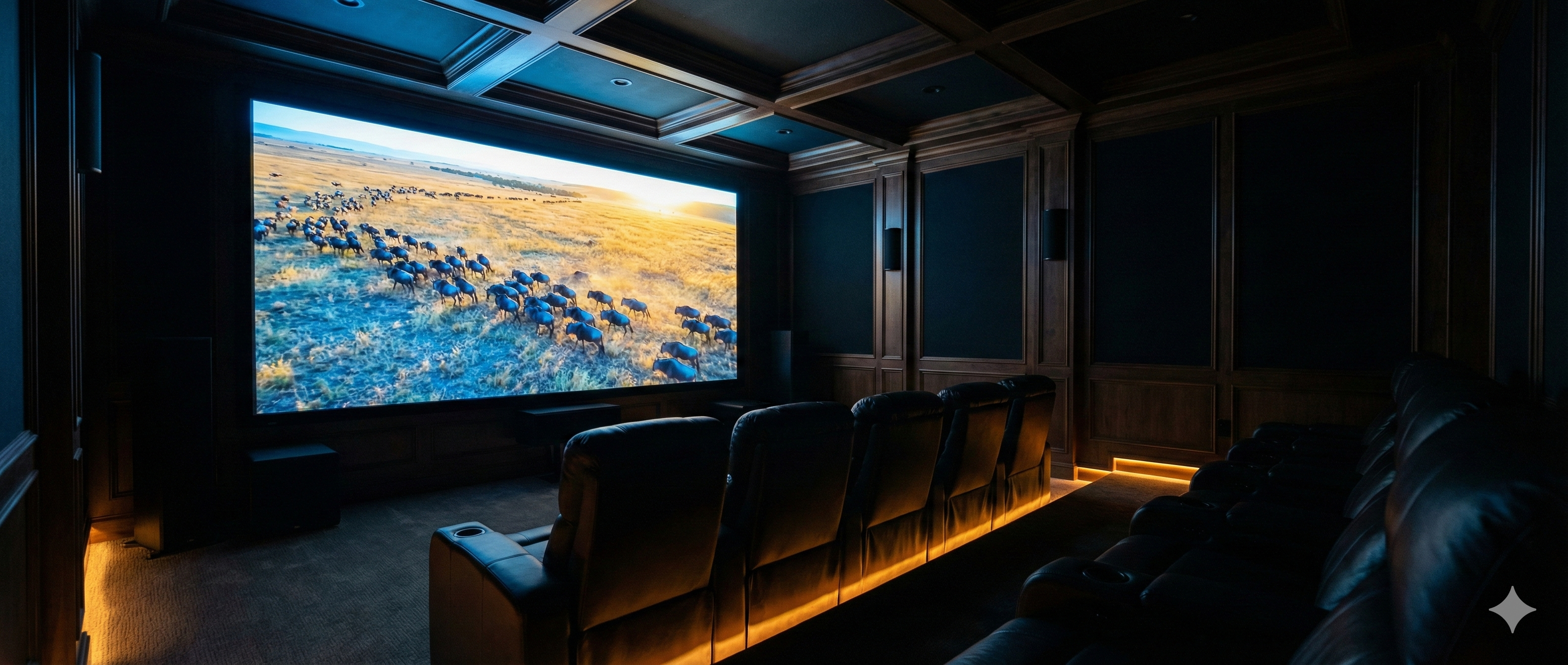 Immersive home theater experience